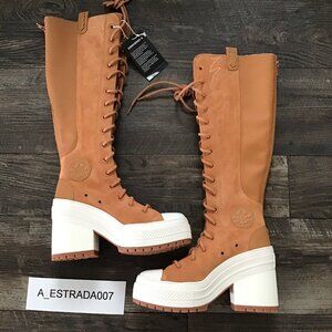 Women's Converse Chuck 70 De Luxe Heel XX Platform High Western Size 5.5 -A15660